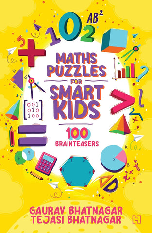 Maths Puzzles For Smart Kids - Paperback