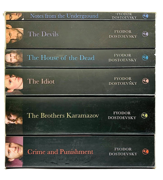 Complete Collection Of Fyodor Dostoevsky 6 Books Box Set - Paperback