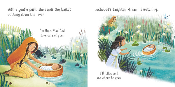 Little Board Books : Moses In The Basket - Board book