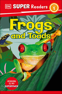 DK Super Readers Level 1 Frogs and Toads - Paperback