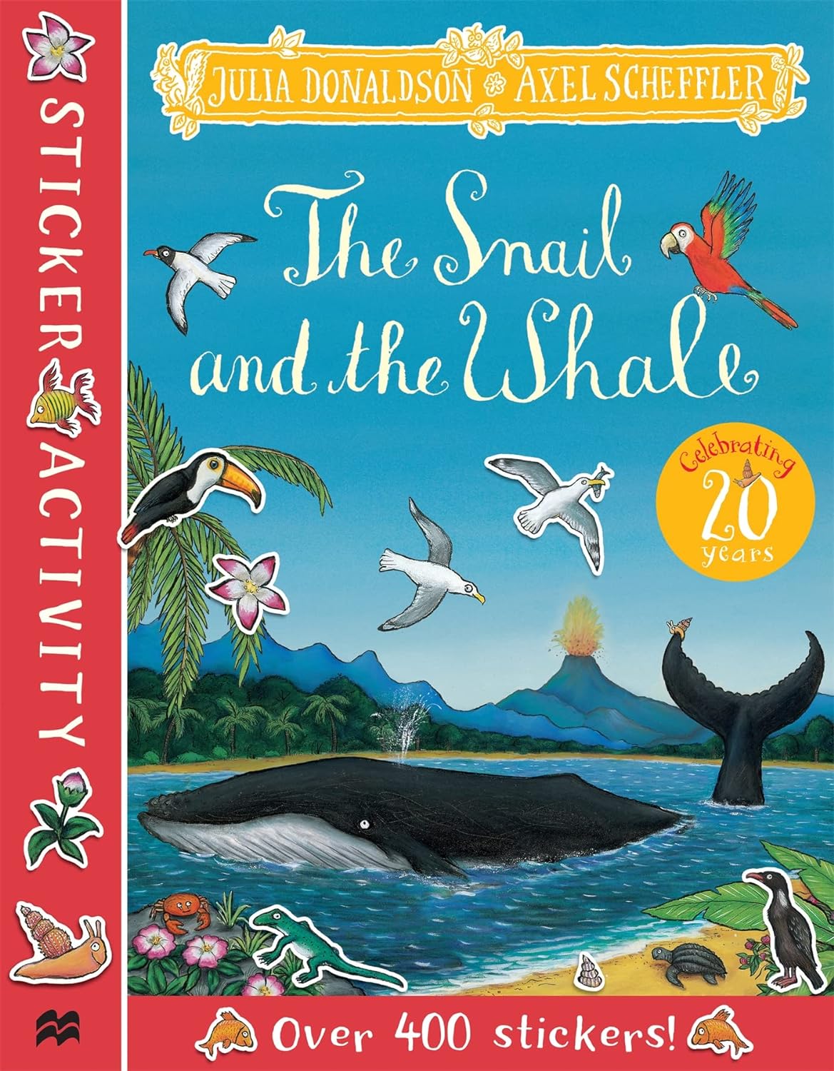 The Snail and the Whale Sticker Book - Paperback