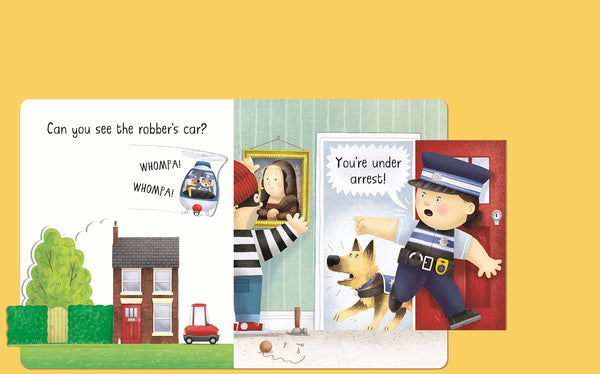 Busy Day: Police Officer: An action play book - Board Book