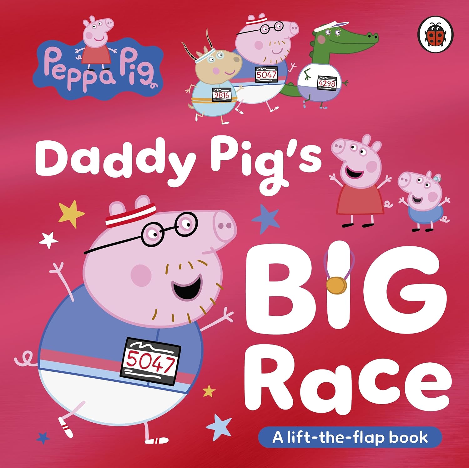 Pi G Peppa Pig: Daddy Pig`s Big Race - Board Book