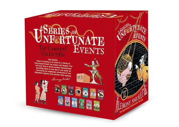 A Series of Unfortunate Events : Lemony Snicket 13 Volume Box Set - Paperback