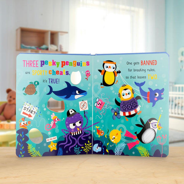 Never Touch the Pesky Penguins - Board Book