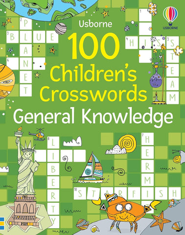 100 Children's Crosswords: General Knowledge - Paperback