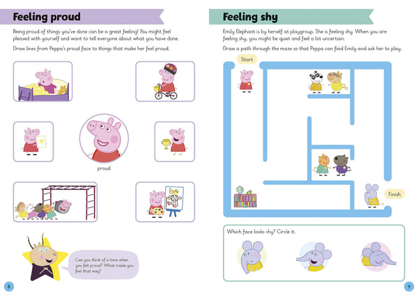 Learn with Peppa: How Do You Feel? - Paperback