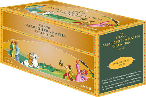 The Grand Amar Chitra Katha Collection BoxSet of 12 books - Paperback