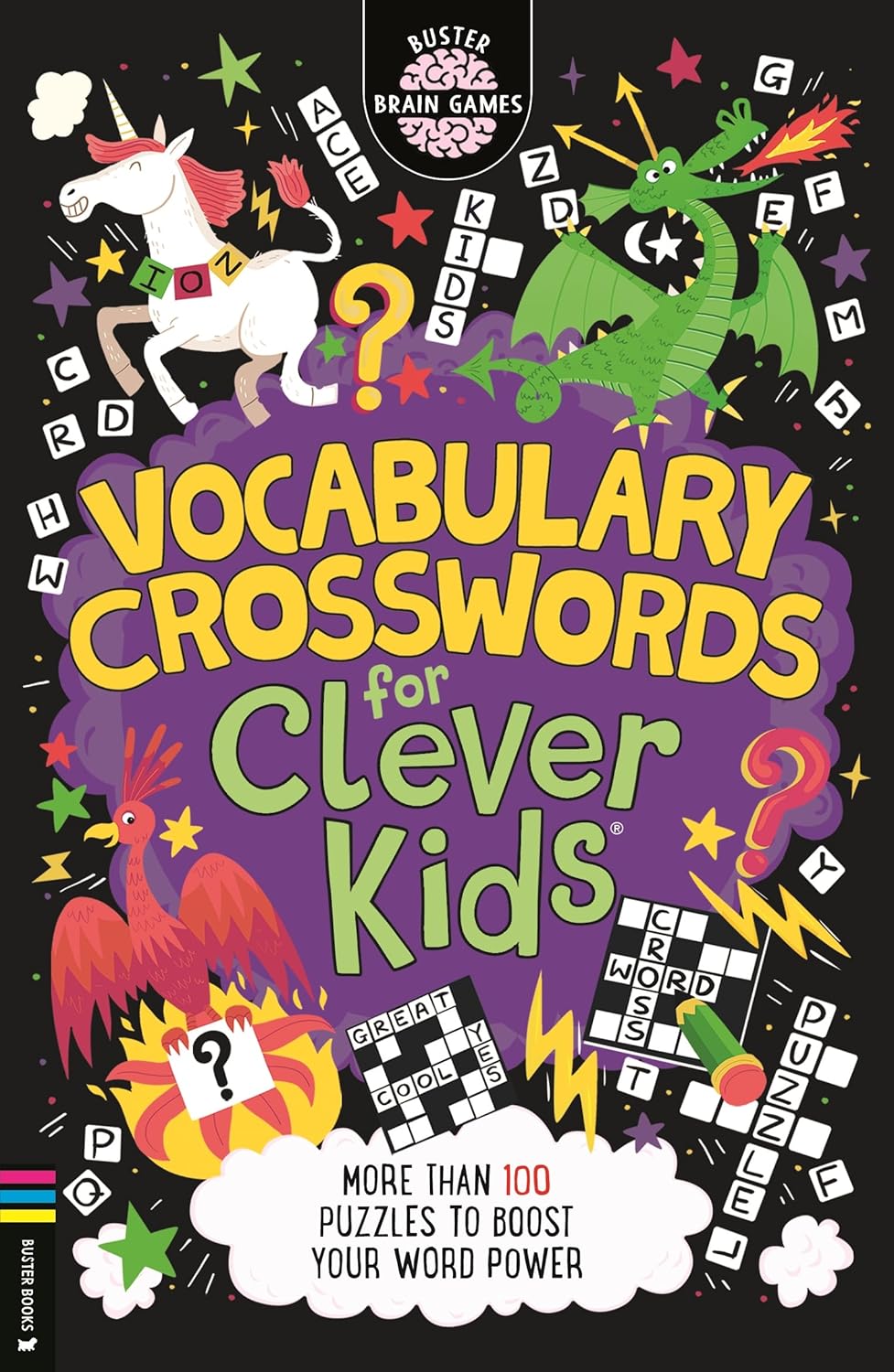 Vocabulary Crosswords For Clever Kids - Paperback