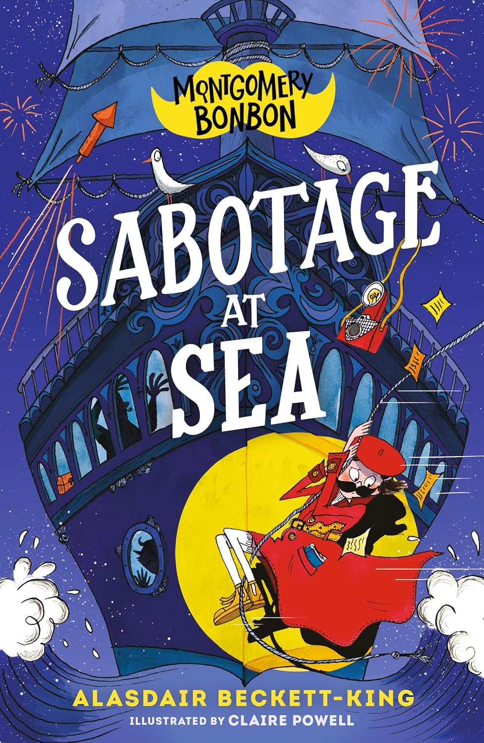 Montgomery Bonbon #4 : Sabotage at Sea - Paperback