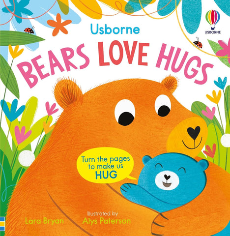 Usborne Huggy Books - Bears Love Hugs : Board book