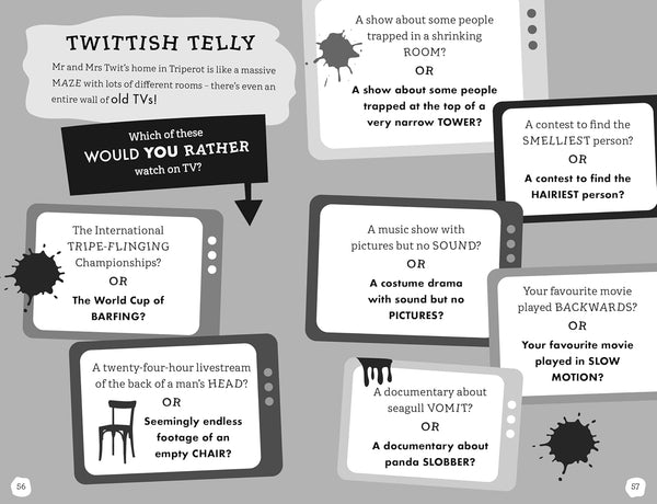 The Twits : A Would You Rather Game Book - Paperback