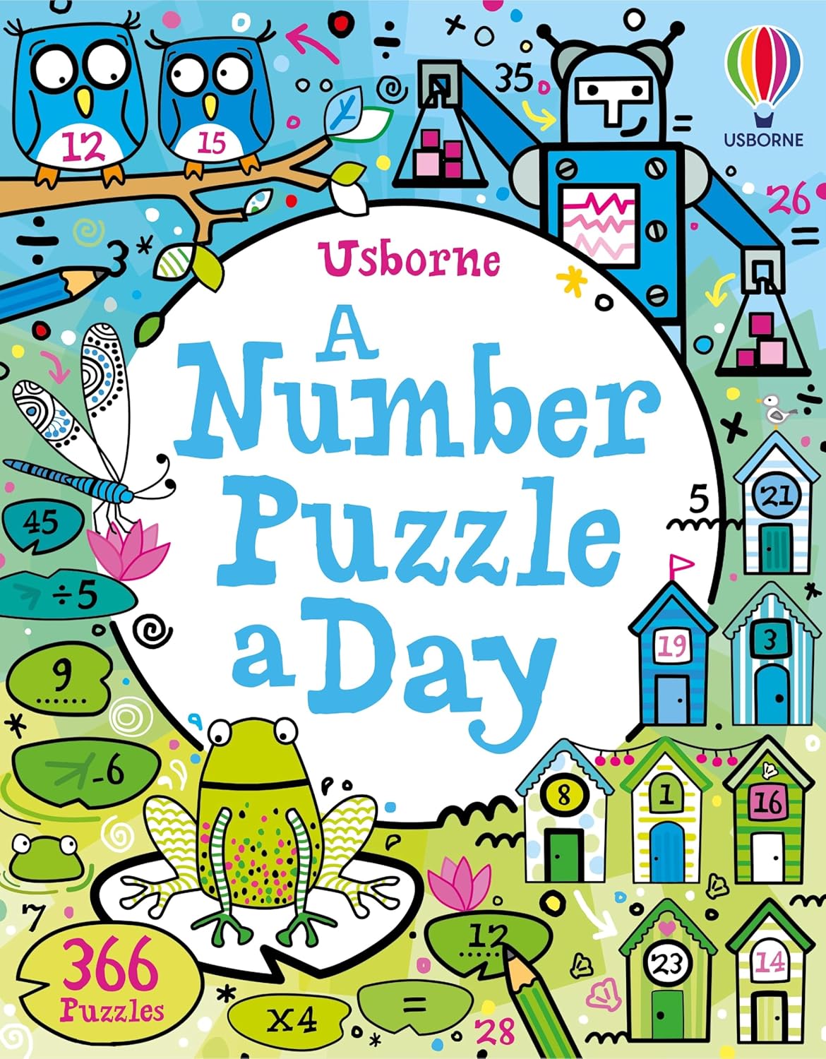 A Number Puzzle A Day - Paperback