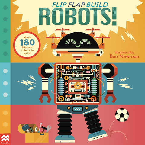 Flip, Flap, Build : Robots - Paperback
