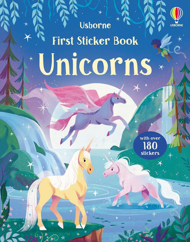 First Sticker Book : Unicorns - Paperback