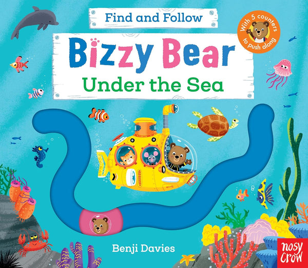 Bizzy Bear Find and Follow : Under the Sea - Board book