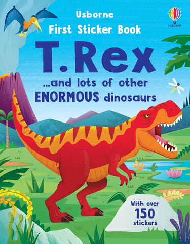 First Sticker Book T.Rex - Paperback