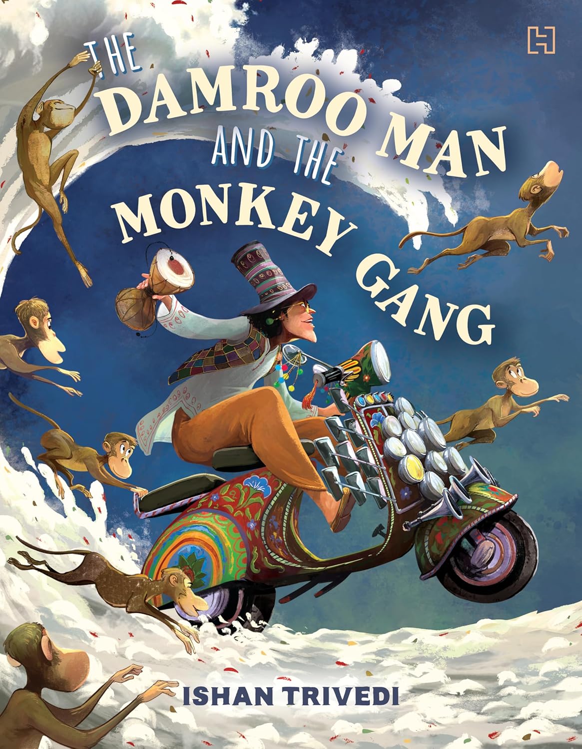 The Damroo Man and the Monkey Gang - Paperback