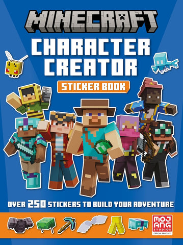 Minecraft Character Creator Sticker Book - Paperback