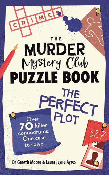 The Murder Mystery Club Puzzle Book : The Perfect Plot - Paperback