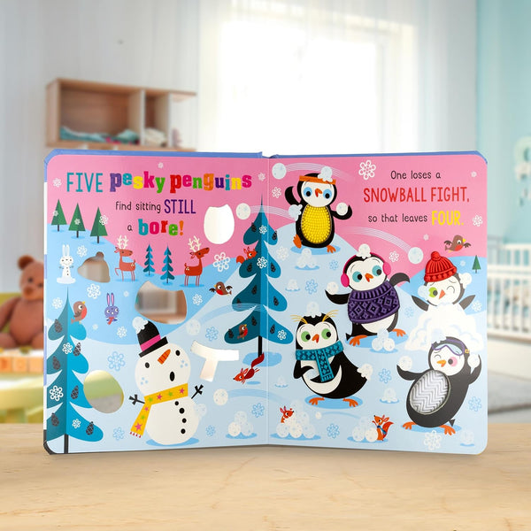 Never Touch the Pesky Penguins - Board Book