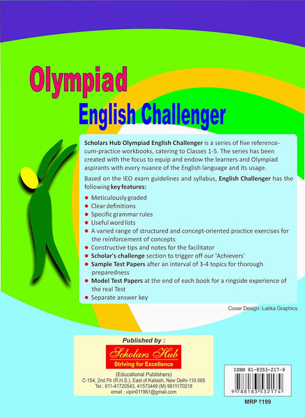 English Olympiad Challenger : Grade 1 - Paperback