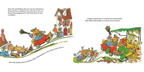 Richard Scarry's The Supermarket Mystery - Paperback