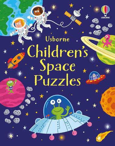 Little Children`S Space Puzzles - Paperback