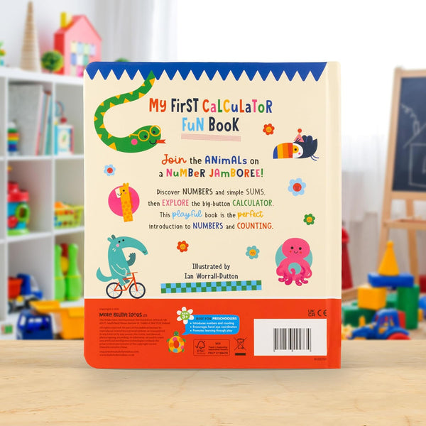 My First Calculator Fun Book - Board Book