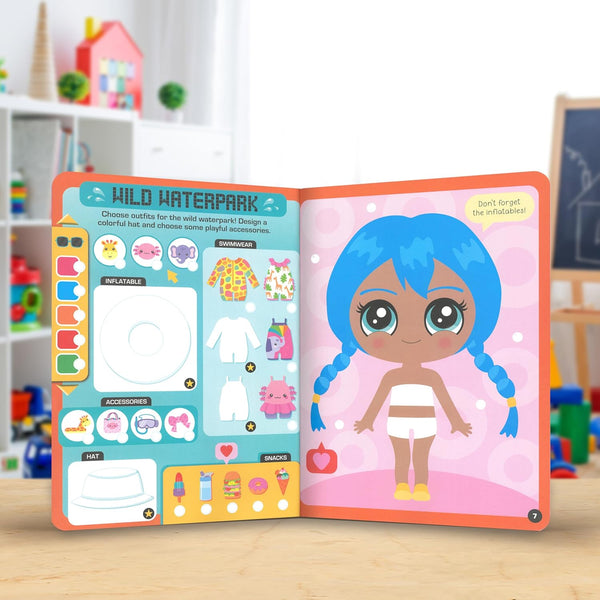 Dress Up Fashion Dolls Animal Party - Paperback