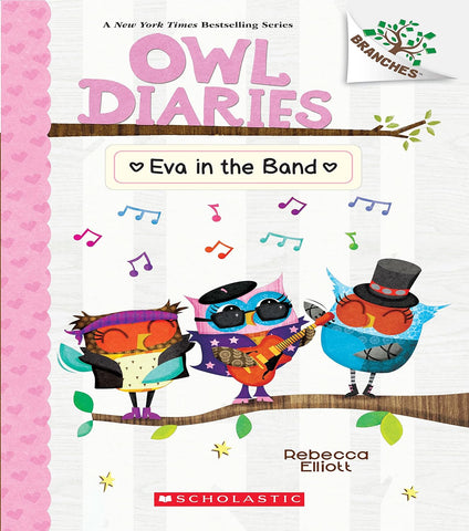 Owl Diaries #17 : Eva In The Band - Paperback
