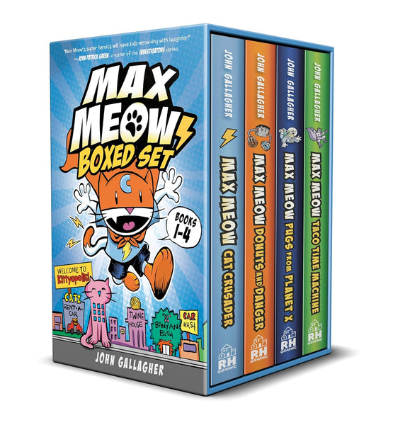 Max Meow Boxed Set - Hardback