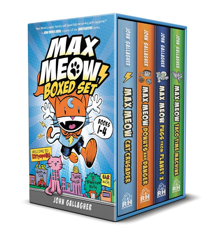 Max Meow Boxed Set - Hardback