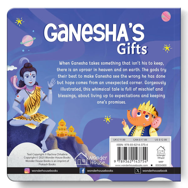 Ganesha's Gifts - Board Book