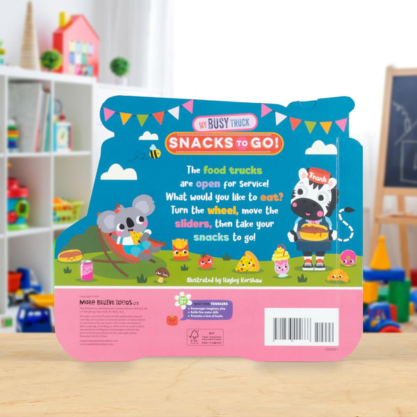My Busy Truck Snacks to Go! - Board Book