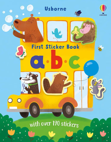 First Sticker Book Abc - Paperback