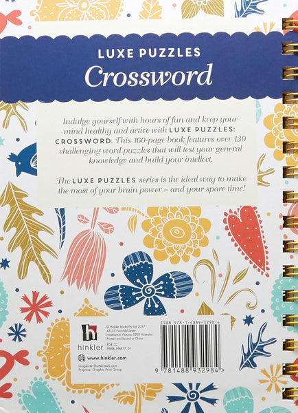 Luxe puzzles crossword - Paperback