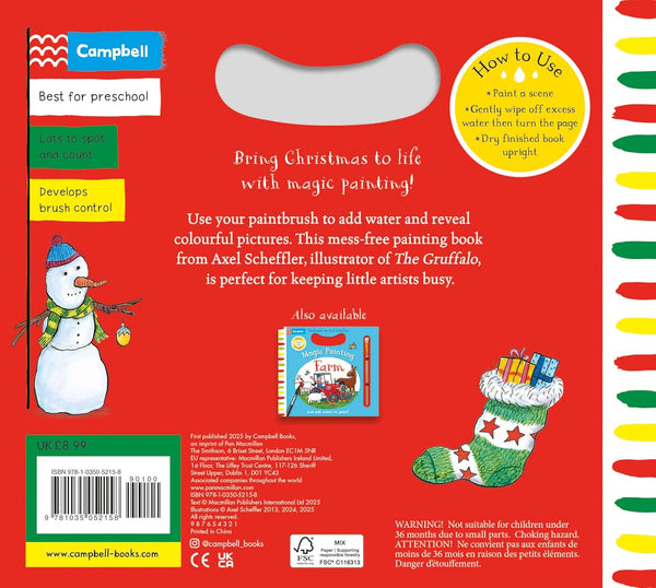 Axel Scheffler : Christmas Magic Painting - Board Book