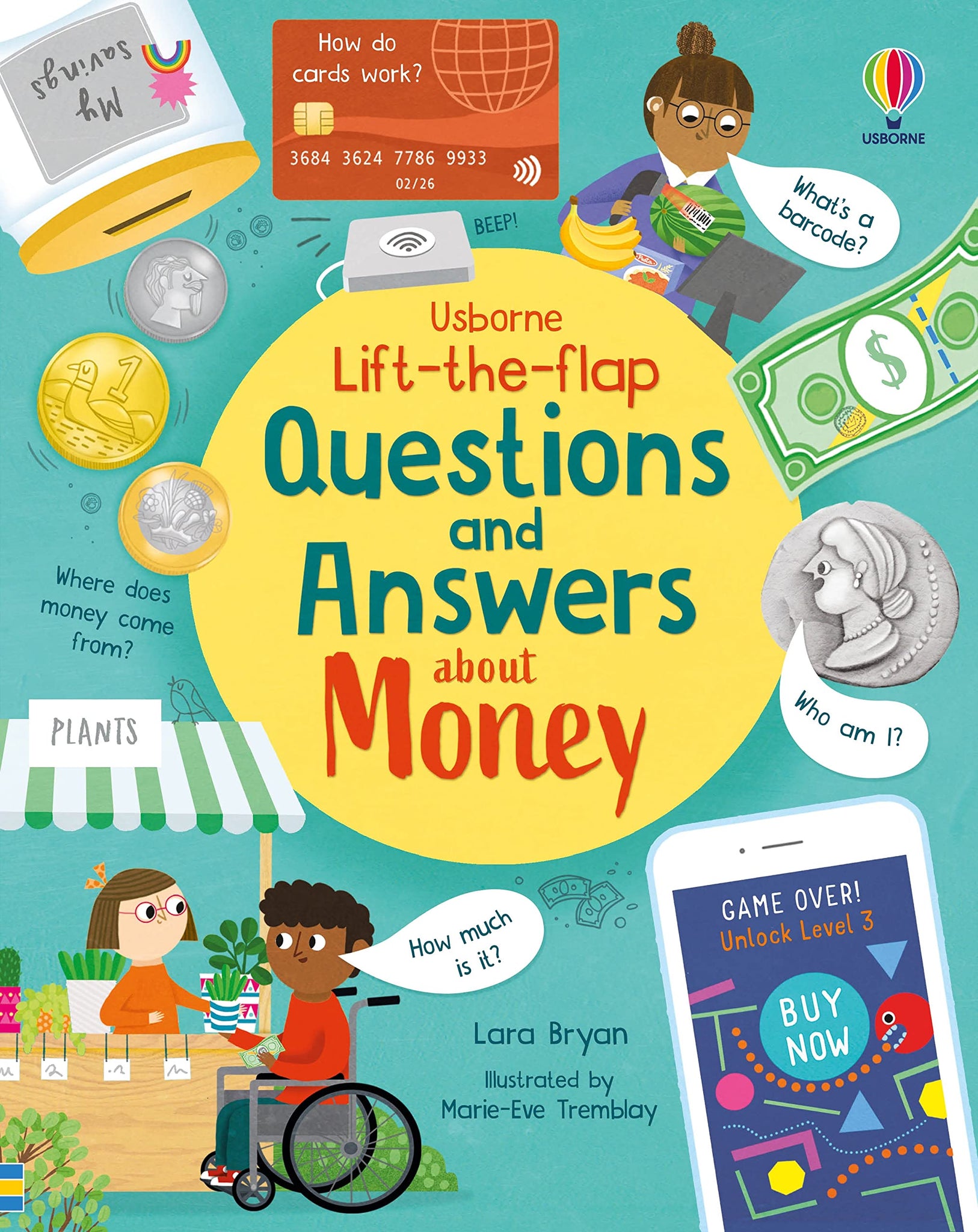 Lift-The-Flap Questions And Answers About Money - Hardback
