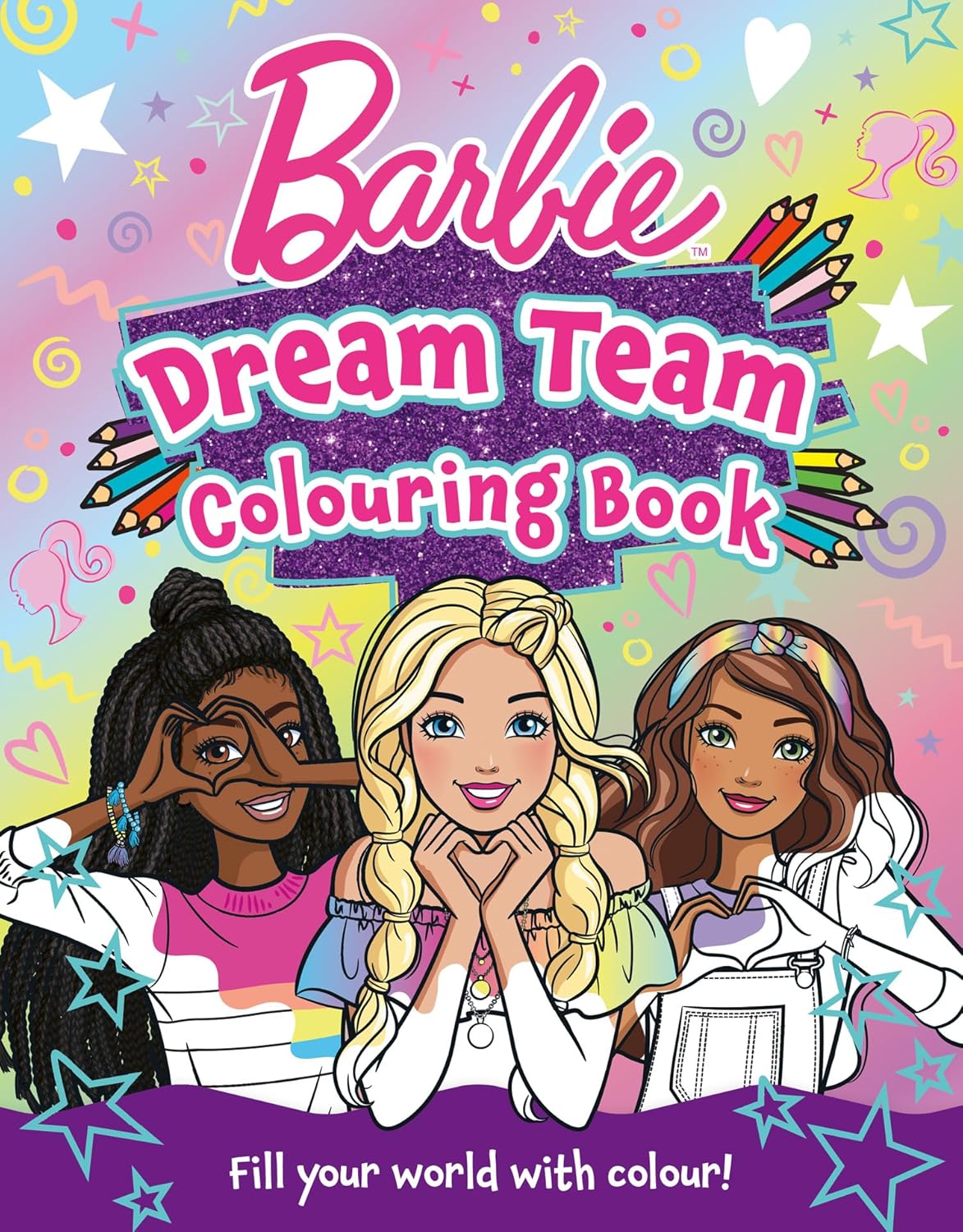 Barbie Dream Team Colouring Book - Paperback