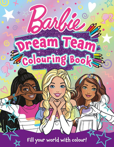 Barbie Dream Team Colouring Book - Paperback