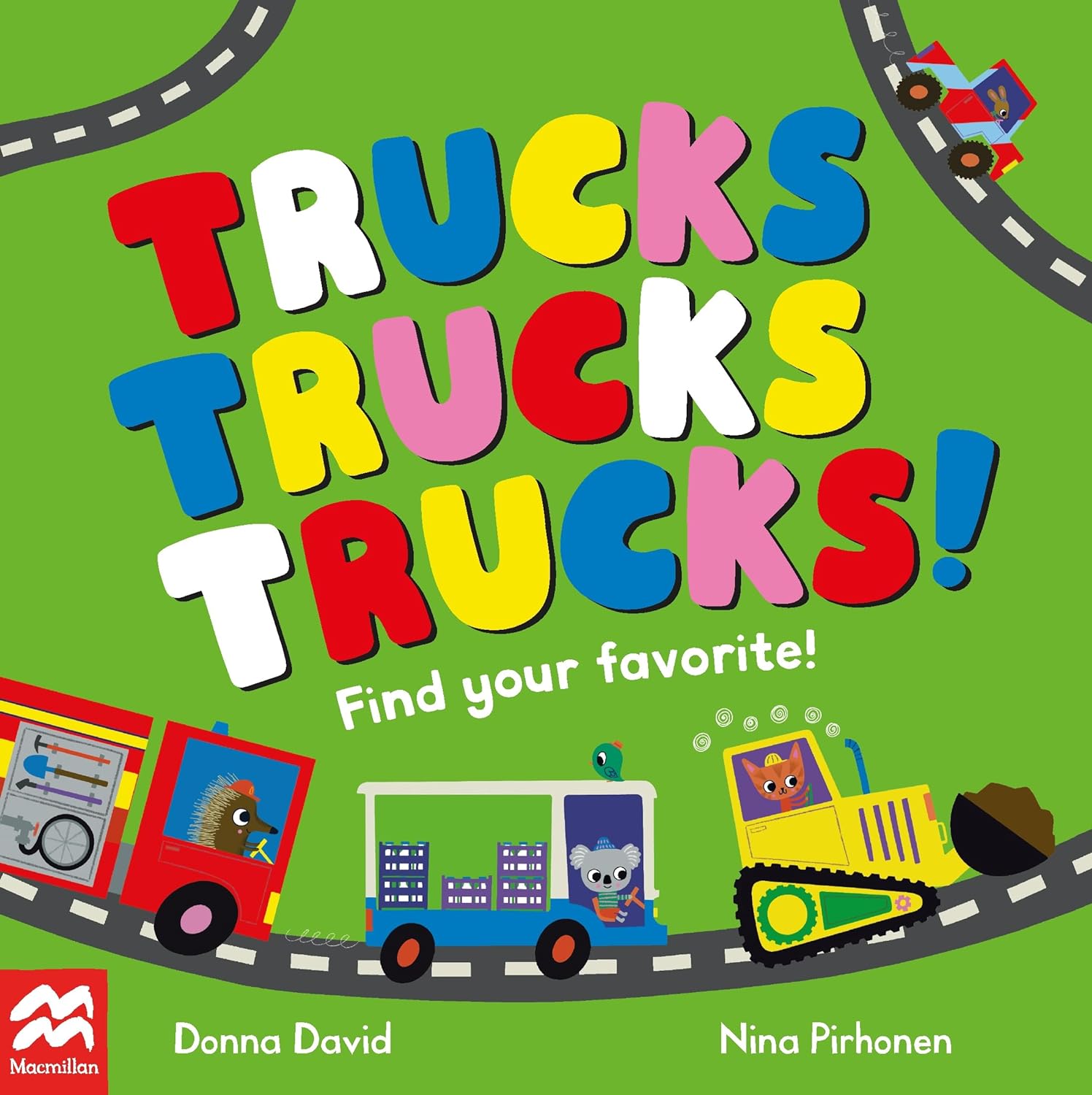 Trucks Trucks Trucks! - Board book