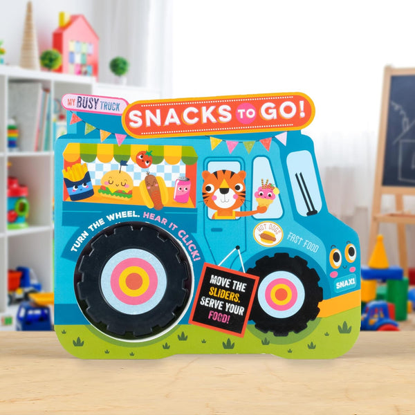 My Busy Truck Snacks to Go! - Board Book
