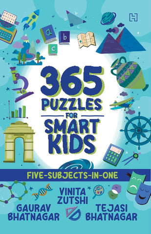 365 Puzzles For Smart Kids - Paperback