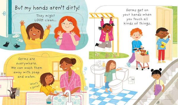 Very First Questions & Answers : Why do I need to wash? - Board book