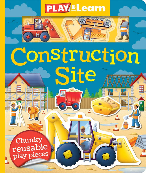 Magnetic Construction Site - Board Book