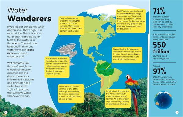 K Super Planet Wonderful Waterways - Paperback