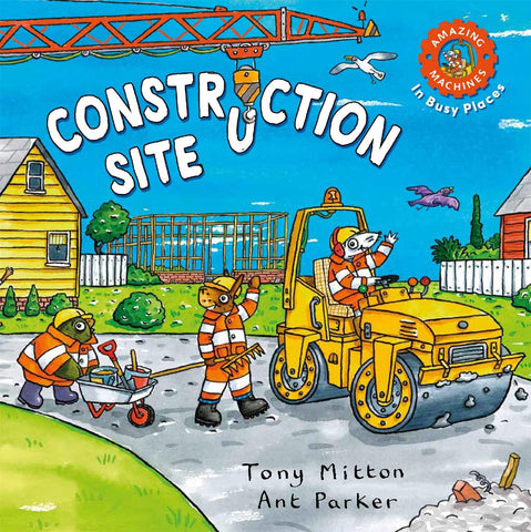 Amazing Machines In Busy Places: Construction Site - Paperback