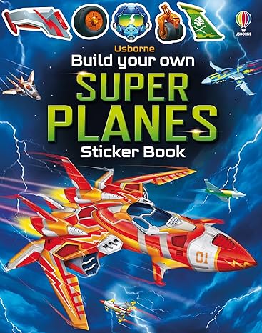 Build Your Own : Super Planes Sticker Book - Paperback