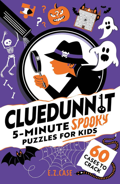 Cluedunnit : 5-minute Spooky Puzzles for Kids - Paperback